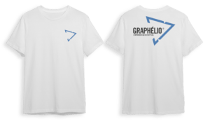 T-Shirt Graphelio - L'imprimeur qui imprime tout sur tout