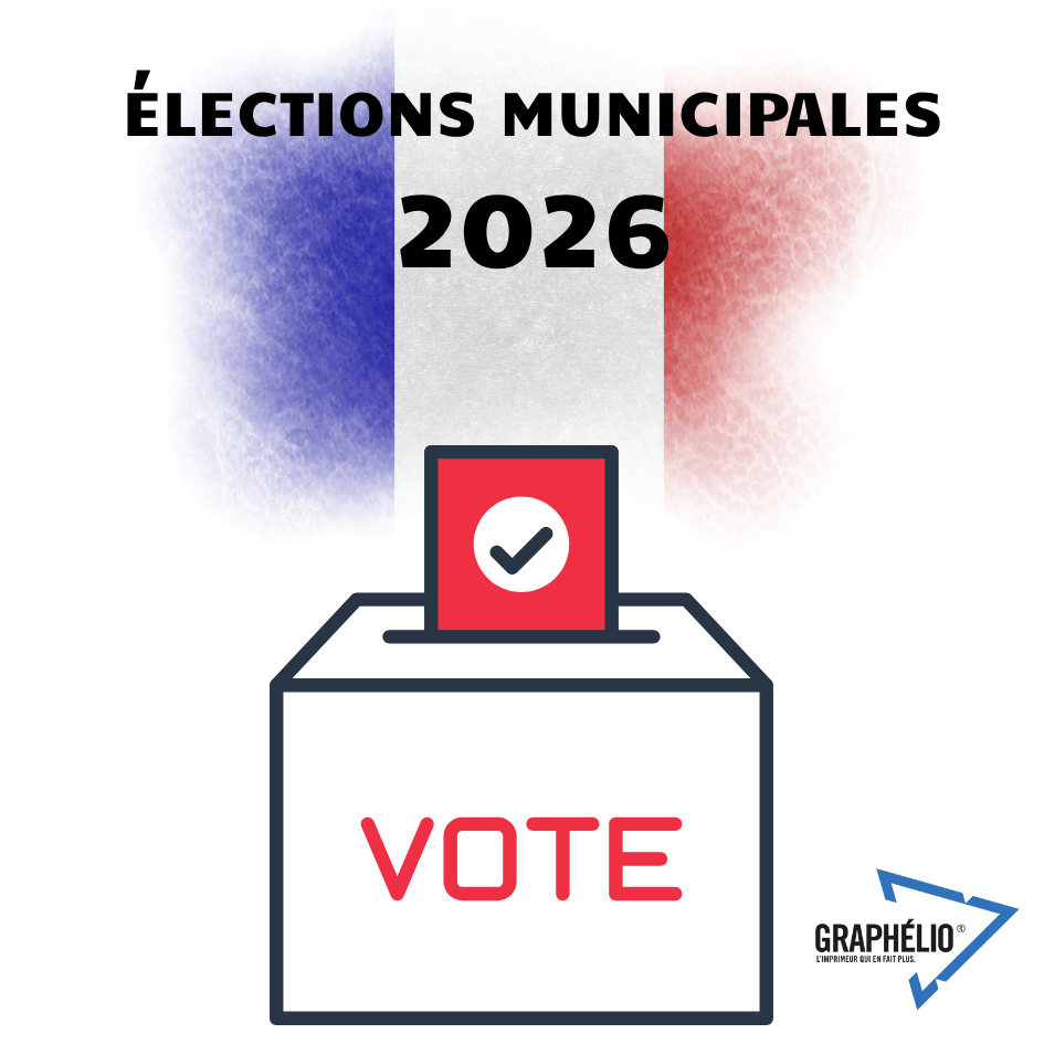 Impression pour les élections municipales 2026 - Graphelio