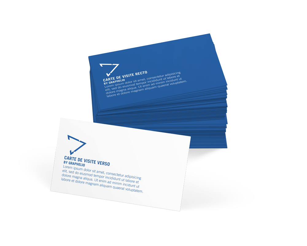 Carte de visite - Graphelio - L'imprimeur qui imprime tout sur tout