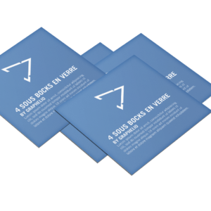 Sous Bock Verre Graphelio - L'imprimeur qui imprime tout sur tout