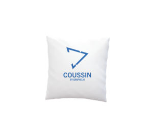Coussin Graphelio - L'imprimeur qui imprime tout sur tout
