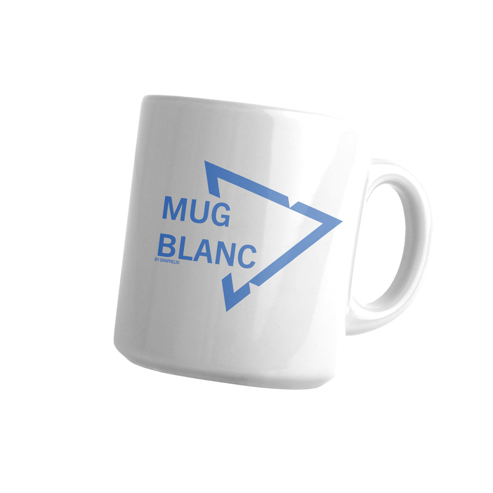 Mug blanc Graphelio - L'imprimeur qui imprime tout sur tout