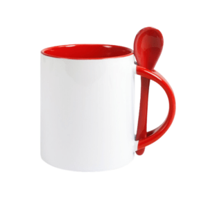 Mug avec cuillère à personnaliser